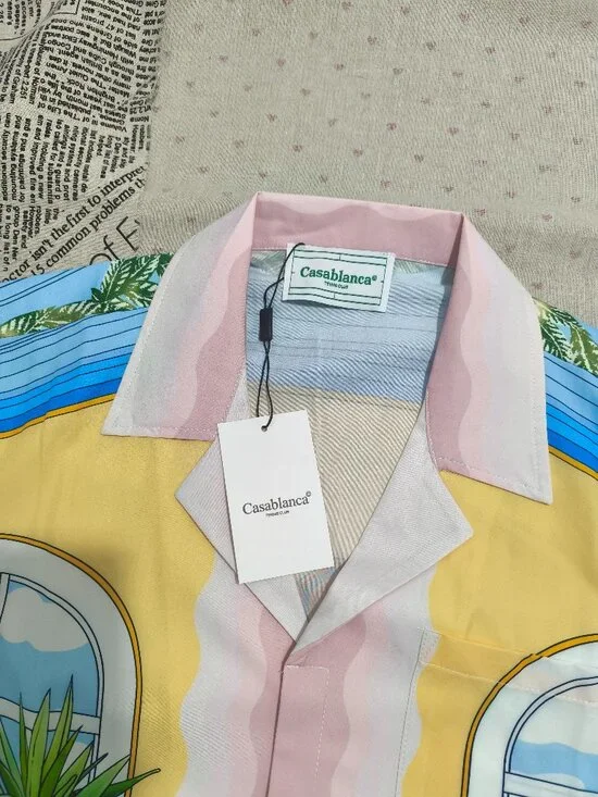 Casablanca Afghan Hound Print Shirt - Picture 3 of 6